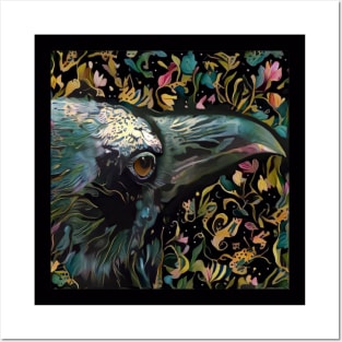 Colorful Corvids 4 Posters and Art